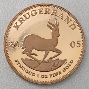 Goldmünzen 4 x "Krügerrand" 2005 (PP) Prestige Set – 4-teilig (Südafrika) - Miniaturansicht 8