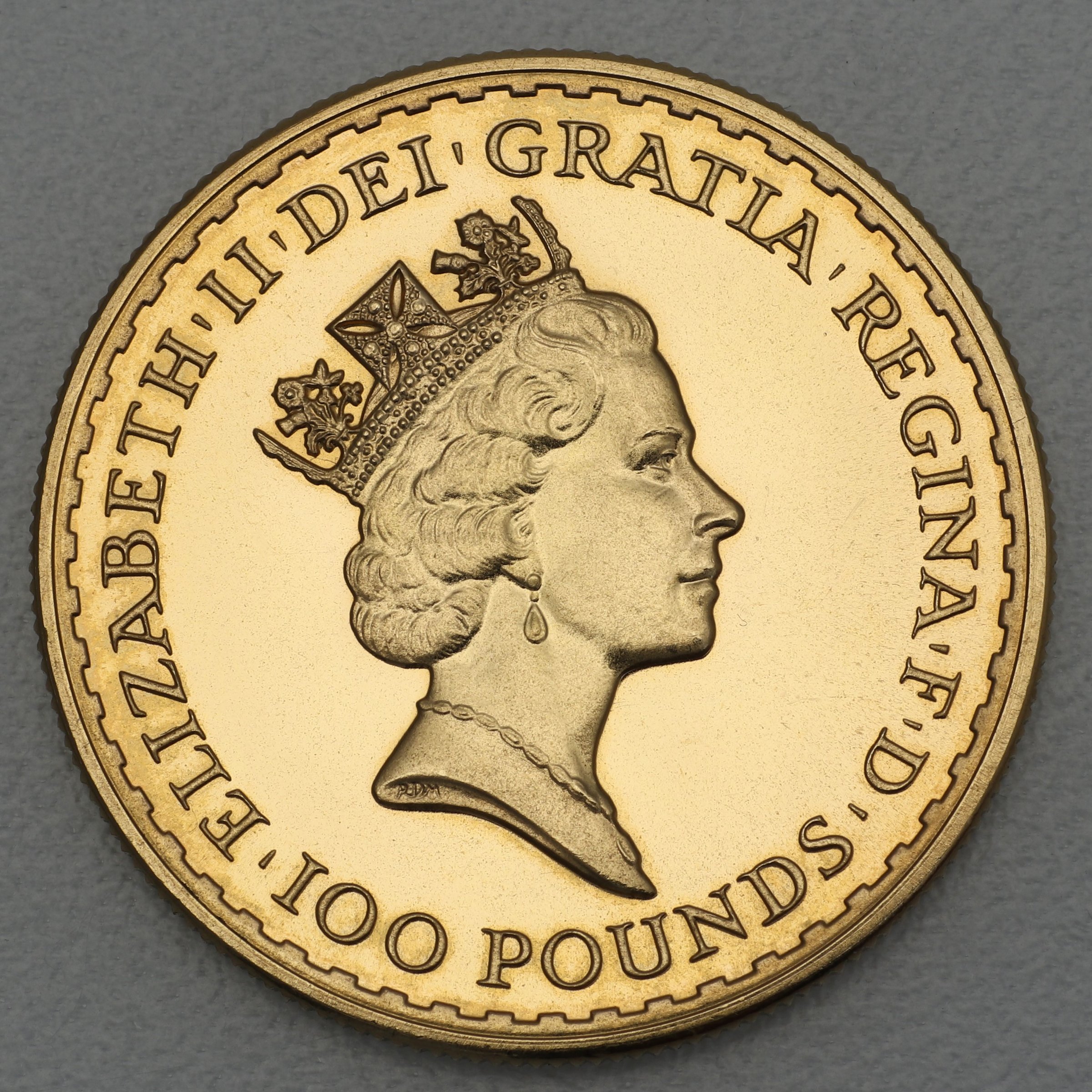 Goldmünze 1oz "Britannia" 1988 (Großbritannien) - Detailansicht 1