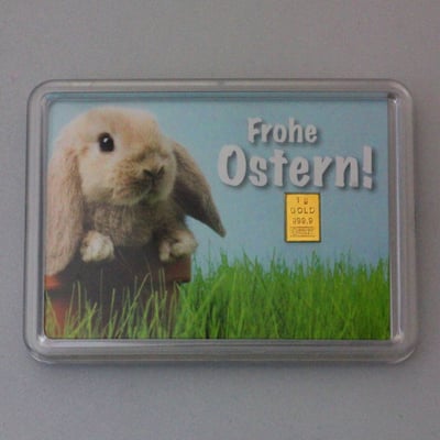 10x Motiveinleger "Osterhase" - Hauptansicht