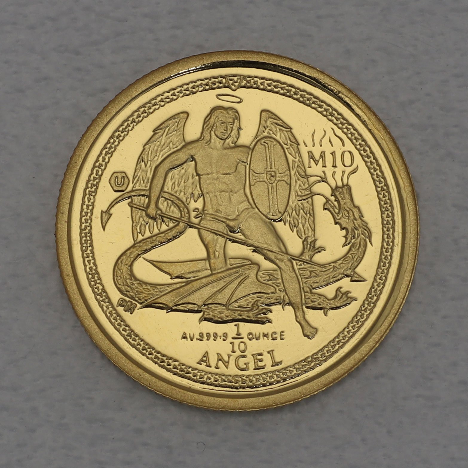 Goldmünze 1/10oz "Angel" 2016 (Isle of Man) - Hauptansicht