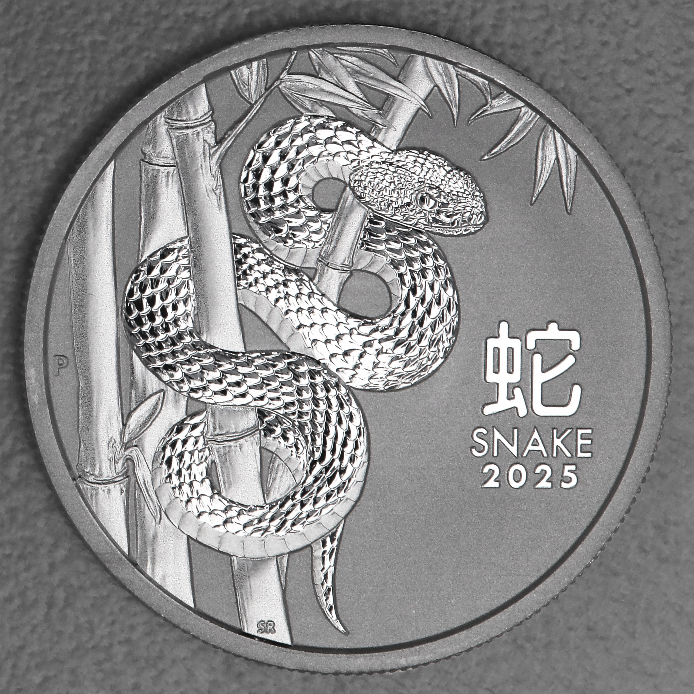 Platinmünze 1oz "Schlange" 2025 Lunar III – Year of the Snake 19% (Australien) - Hauptansicht
