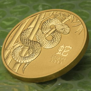 Goldmünze 2oz "Schlange" 2025 Lunar III – Year of the Snake (Australien) - Miniaturansicht 5