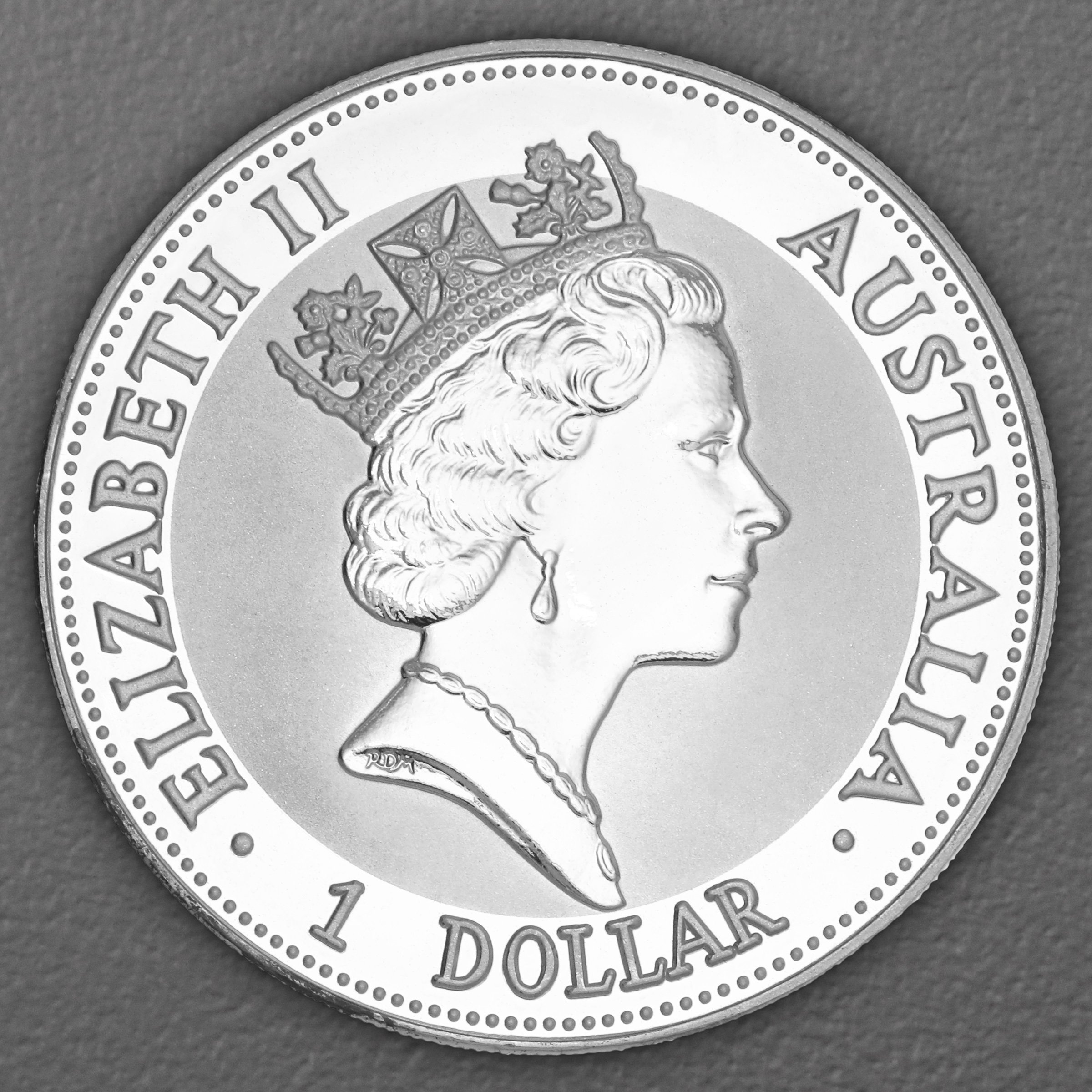 Silbermünze 1oz "Kookaburra" 1993 (Australien) - Detailansicht 1