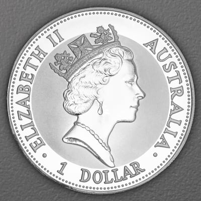 Silbermünze 1oz "Kookaburra" 1993 (Australien) - Miniaturansicht 2