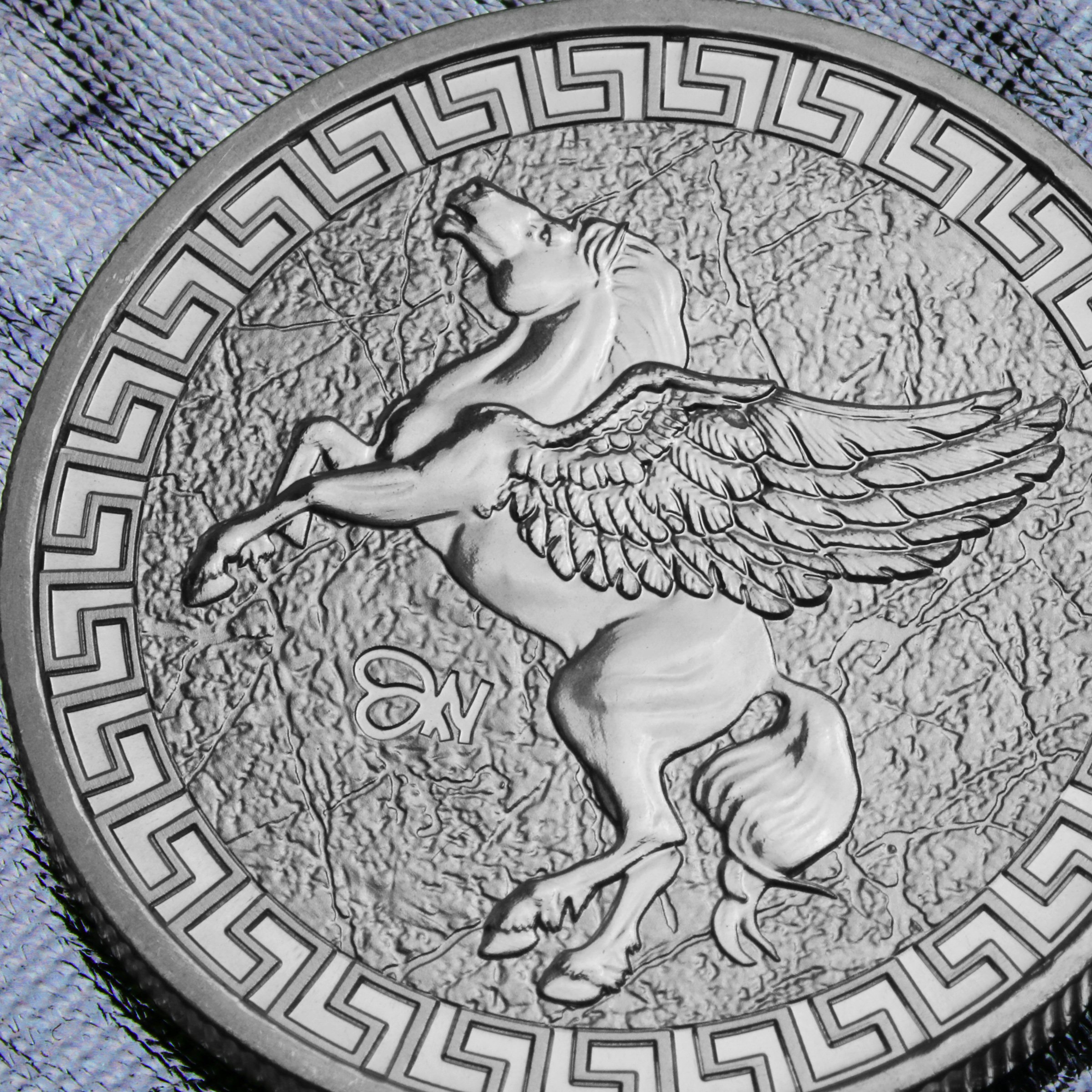 Silbermünze 1oz "Pegasus" 2022 (St. Helena) - Detailansicht 4