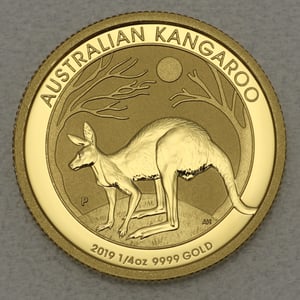 Goldmünze 1/4oz "Känguru" verschiedene Jahrgänge (Australien) - Miniaturansicht 5