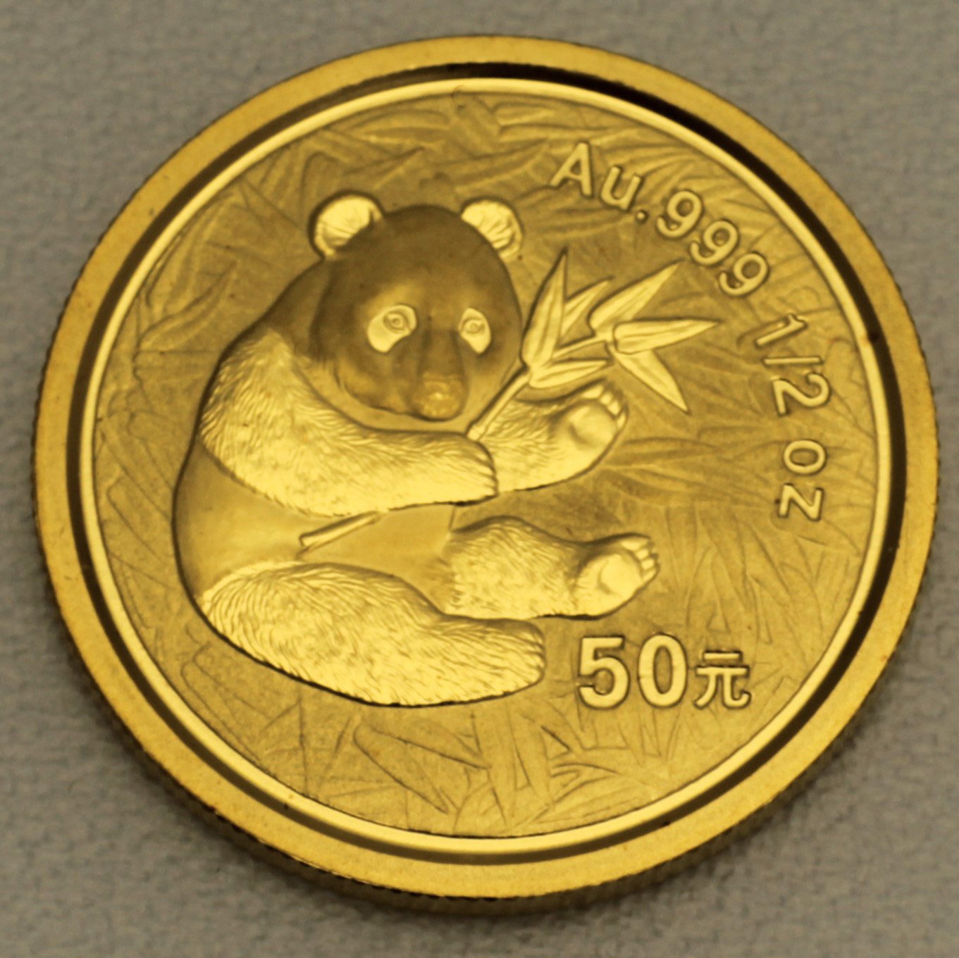 Goldmünze 1/2oz "Panda" 2000 (China) - Hauptansicht