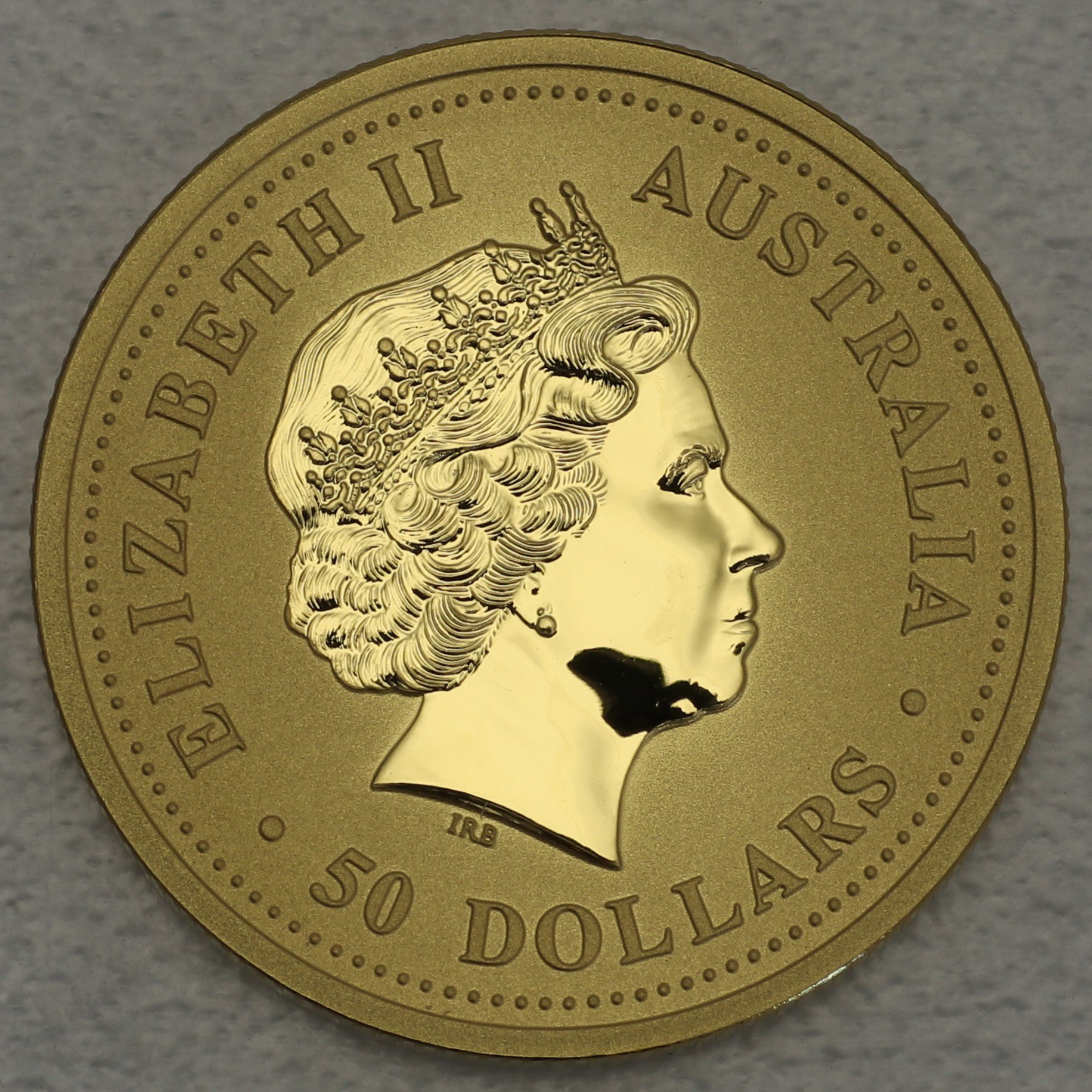 Goldmünze 1/2oz "Känguru" 2005 Australian Nugget (Australien) - Detailansicht 1