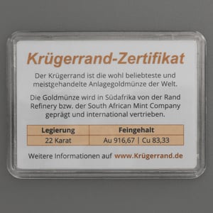 Goldmünze 1/10oz Krügerrand "Ottifant-Alles Gute" -Blümchen im Rüssel- (Südafrika) - Miniaturansicht 2
