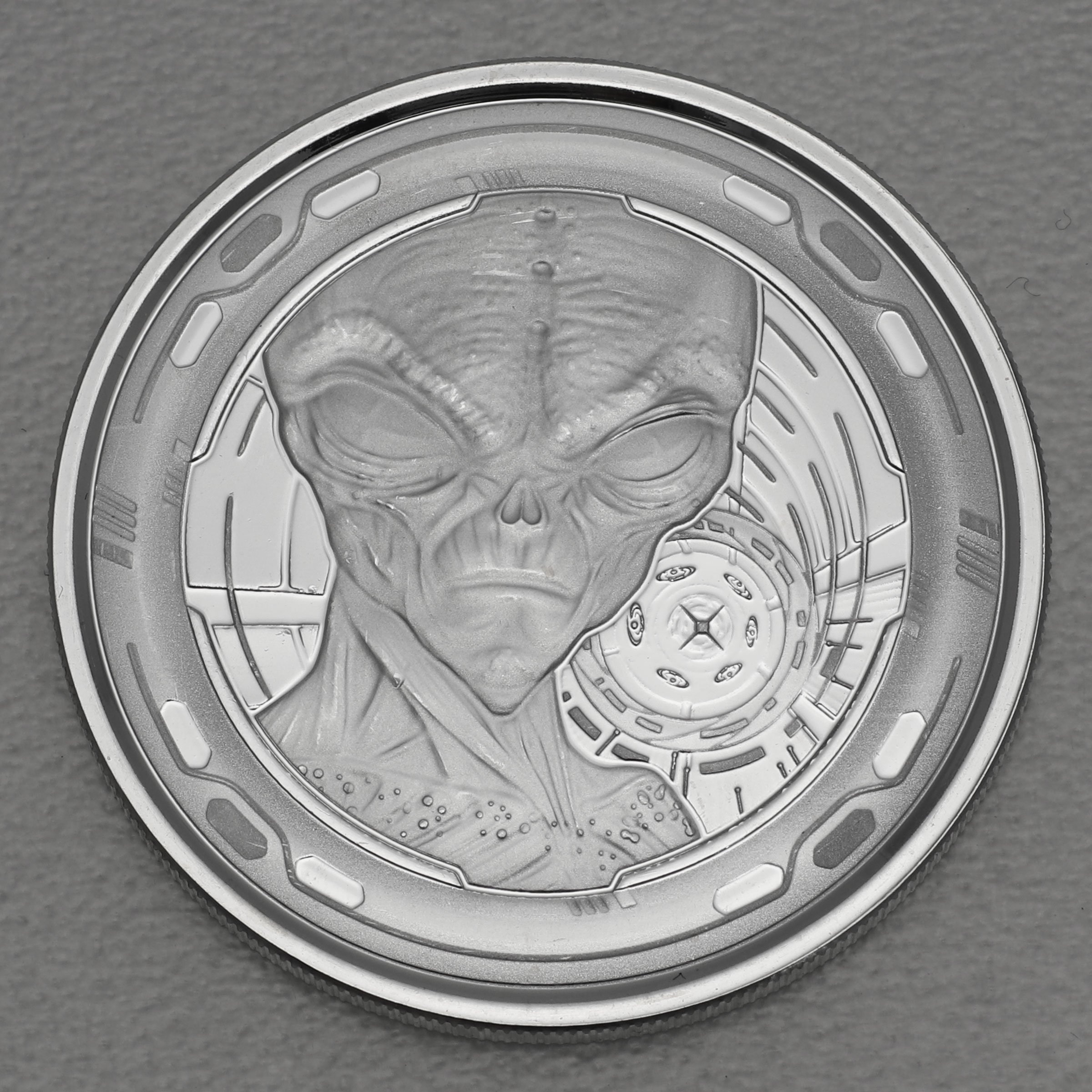 Silbermünze 1oz "Alien" 2022 (Ghana) - Hauptansicht