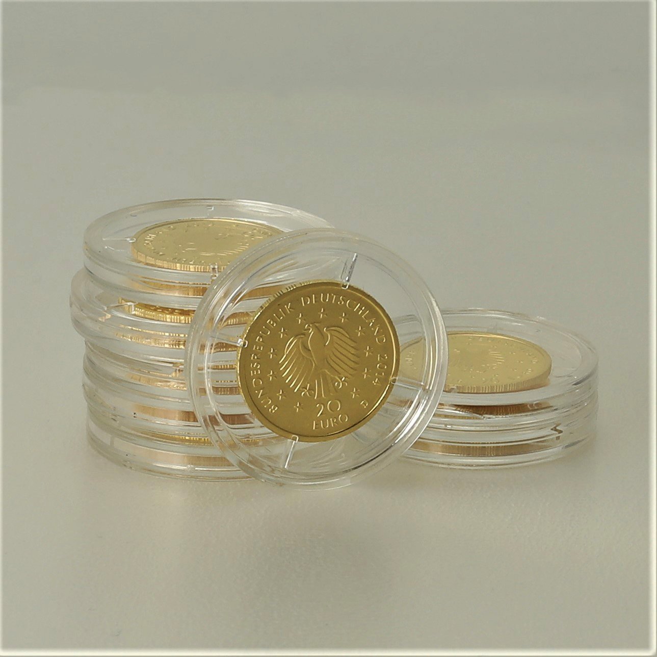 Investmentpaket BRD "8 x 20 Euro Goldmünzen" - Detailansicht 1