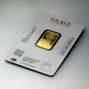 Goldbarren (25x 10g) "Fortuna" PAMP, Masterbox - Miniaturansicht 4