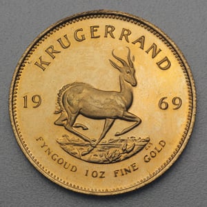 Goldmünze 1oz "Krügerrand" 1969 (Südafrika) - Hauptansicht