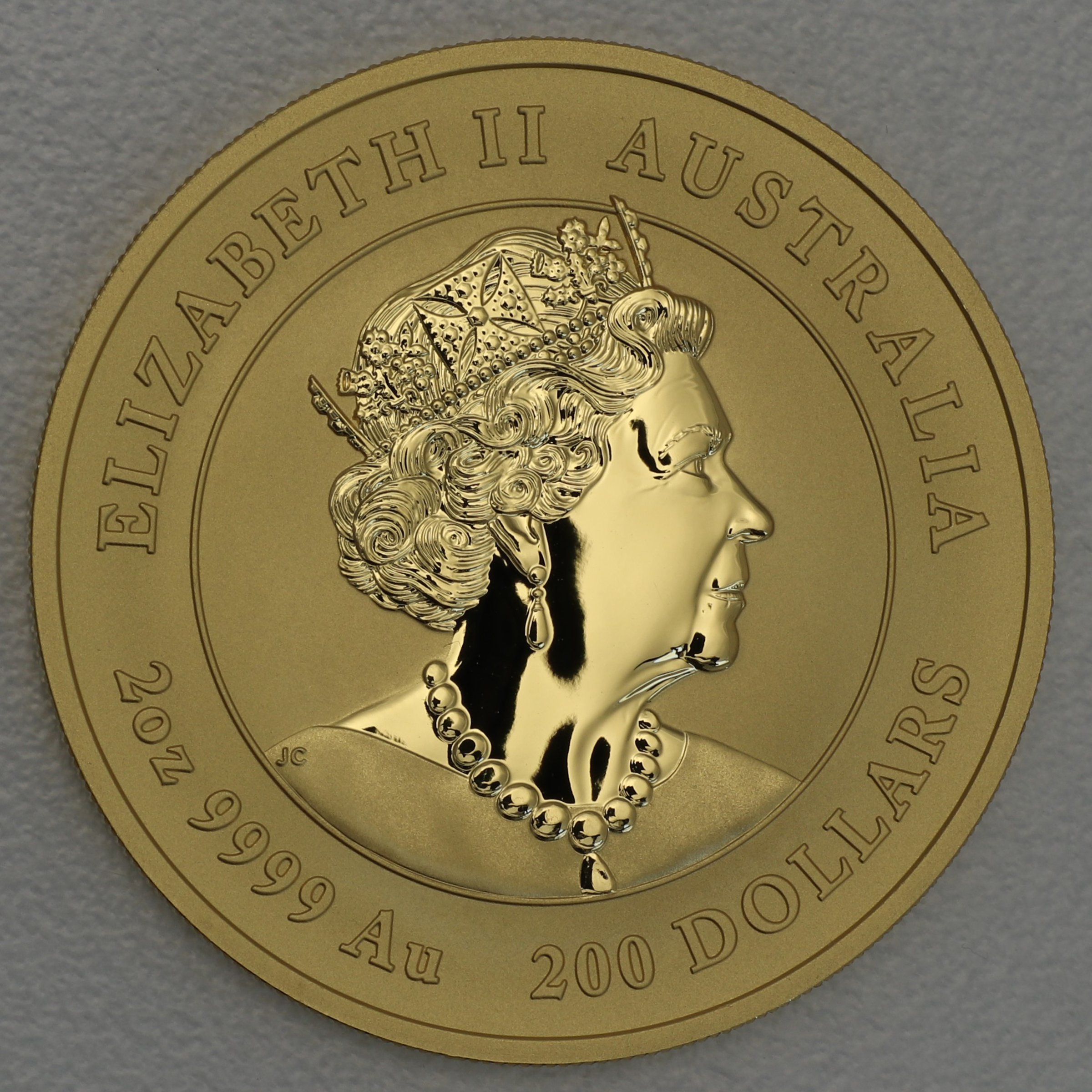 Goldmünze 2oz "Ochse" 2021 Lunar III – Year of the Ox (Australien) - Detailansicht 1