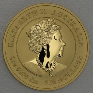 Goldmünze 2oz "Ochse" 2021 Lunar III – Year of the Ox (Australien) - Miniaturansicht 2