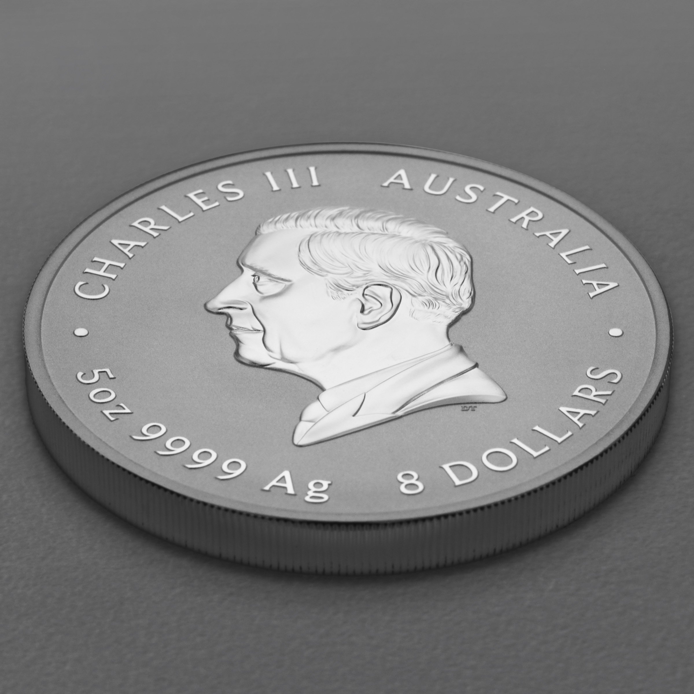 Silbermünze 5oz "Pferd" 2026 (koloriert) Lunar III – Year of the Horse (Australien) - Detailansicht 3