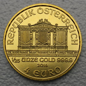 Goldmünze 1/25oz "Wiener Philharmoniker" verschiedene Jahrgänge (Österreich) - Miniaturansicht 2