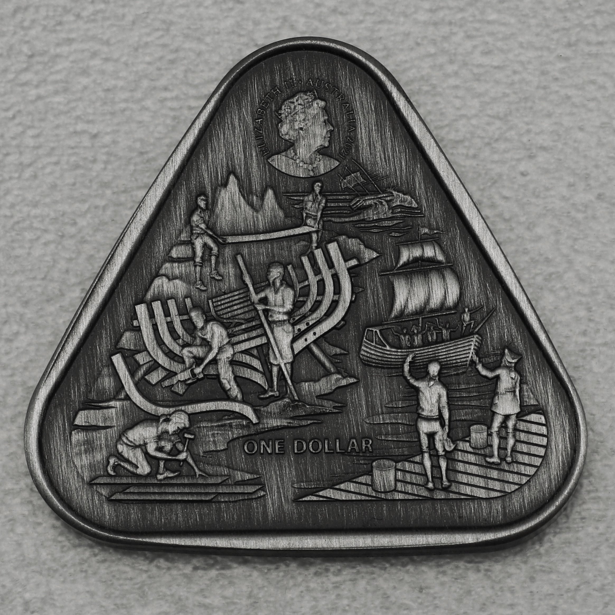 Silbermünze 1oz "Zeewijk" 2021 (AF) Shipwrecks (Australien) - Detailansicht 2