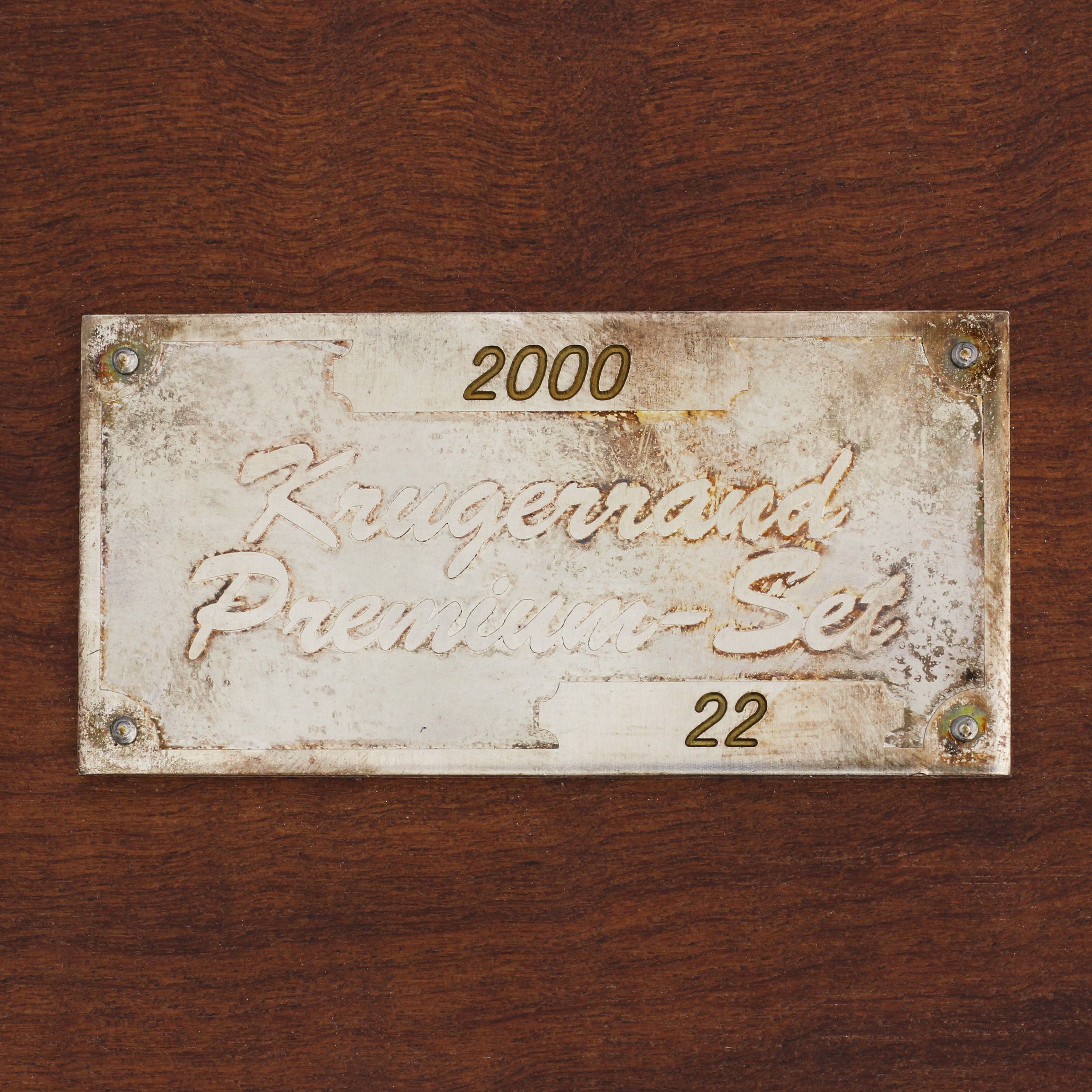 Goldmünzen 4 x "Krügerrand" 2000 (koloriert) (PP) Premium Set – 4-teilig (Südafrika) - Detailansicht 4