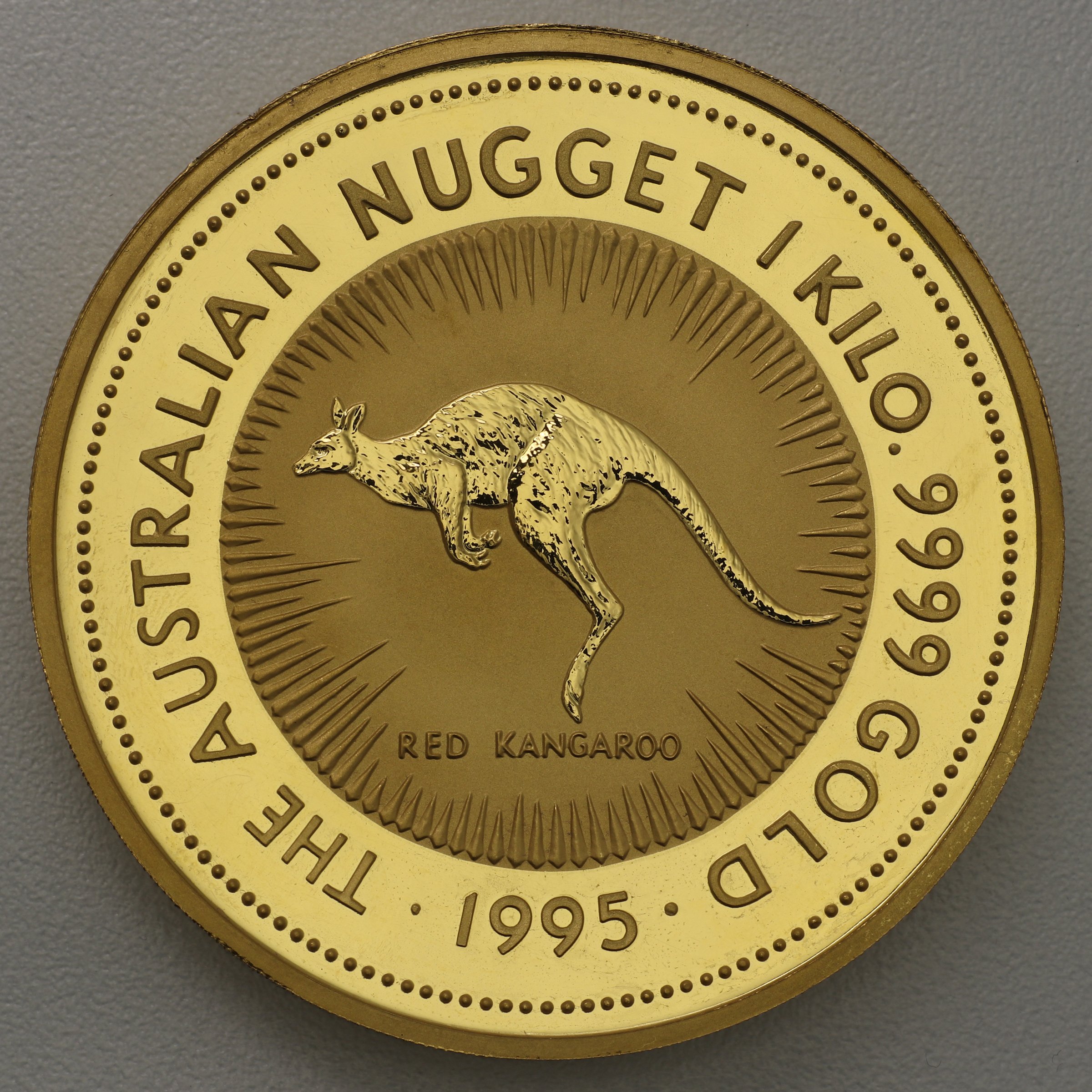 Goldmünze 1kg "Känguru" 1995 Australian Nugget (Australien) - Hauptansicht