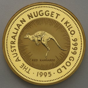 Goldmünze 1kg "Känguru" 1995 Australian Nugget (Australien) - Hauptansicht
