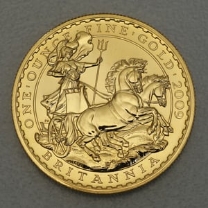 Goldmünze 1oz "Britannia" 2009 (Großbritannien) - Hauptansicht