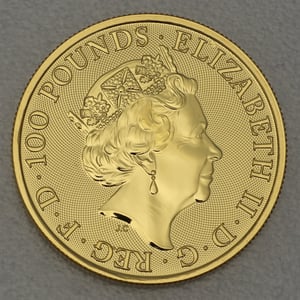 Goldmünze 1oz "Ratte" 2020 Lunar – Year of the Rat (Großbritannien) - Miniaturansicht 2