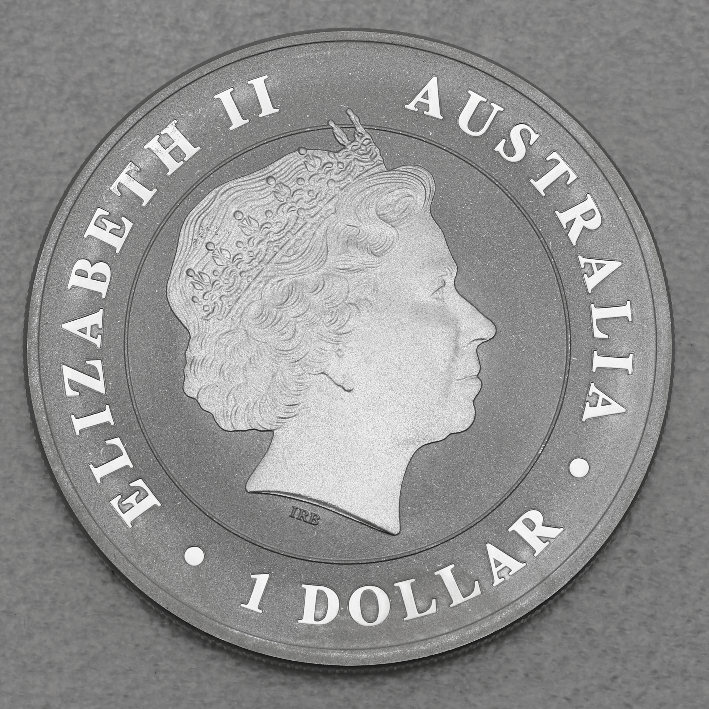 Silbermünze 1oz "Saltwater Crocodile" 2014 (Australien) diff. - Detailansicht 1