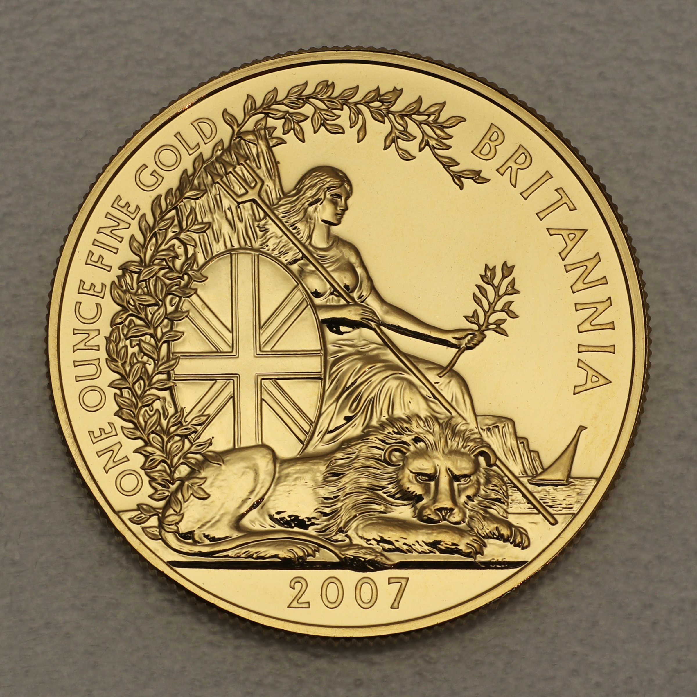 Goldmünze 1oz "Britannia" 2007 (Großbritannien) - Hauptansicht