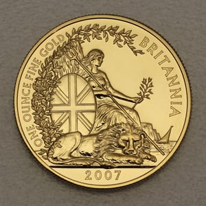 Goldmünze 1oz "Britannia" 2007 (Großbritannien) - Hauptansicht