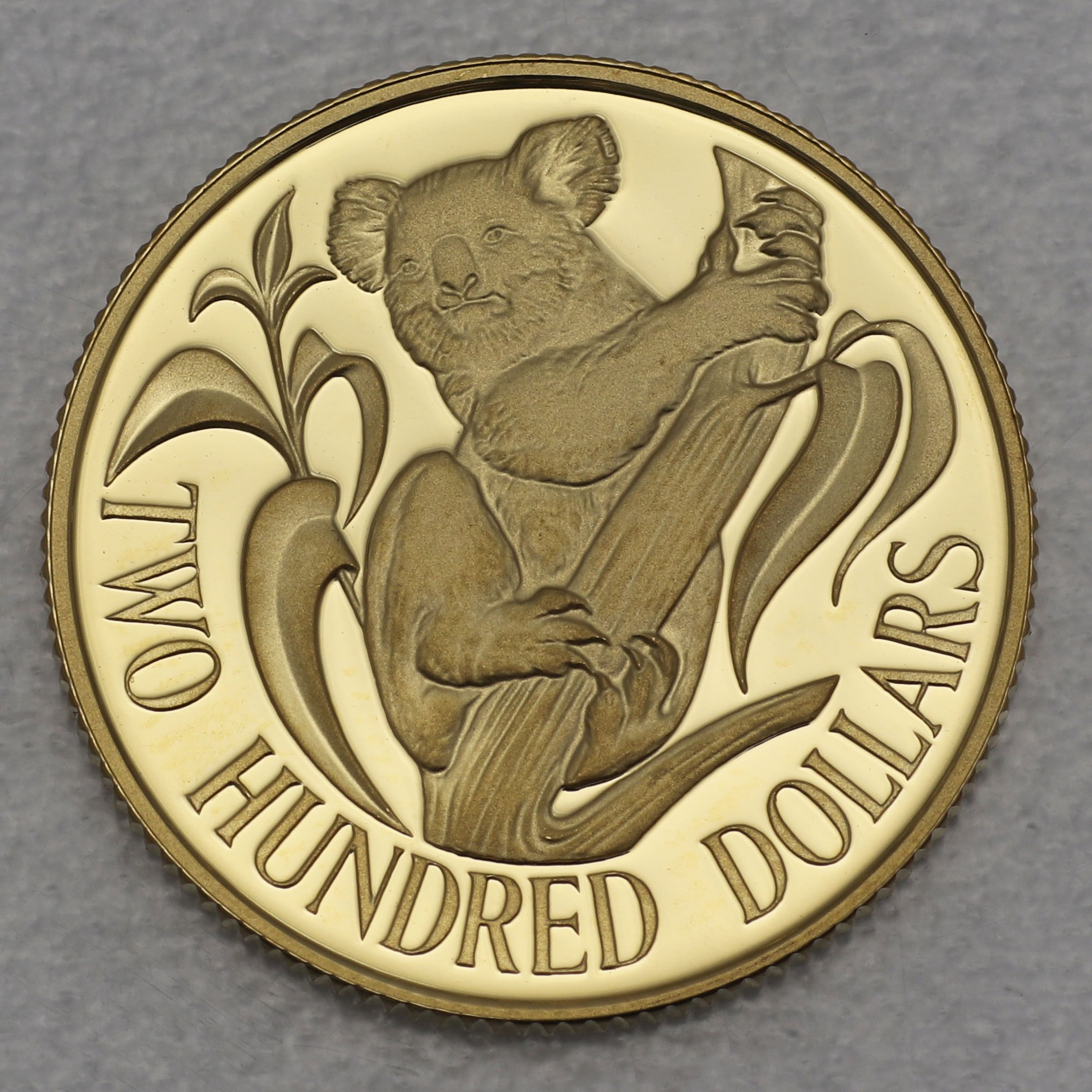 Goldmünze 200 Dollar "Koala" 1980 (Australien) - Hauptansicht