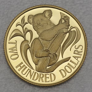 Goldmünze 200 Dollar "Koala" 1980 (Australien) - Miniaturansicht 1