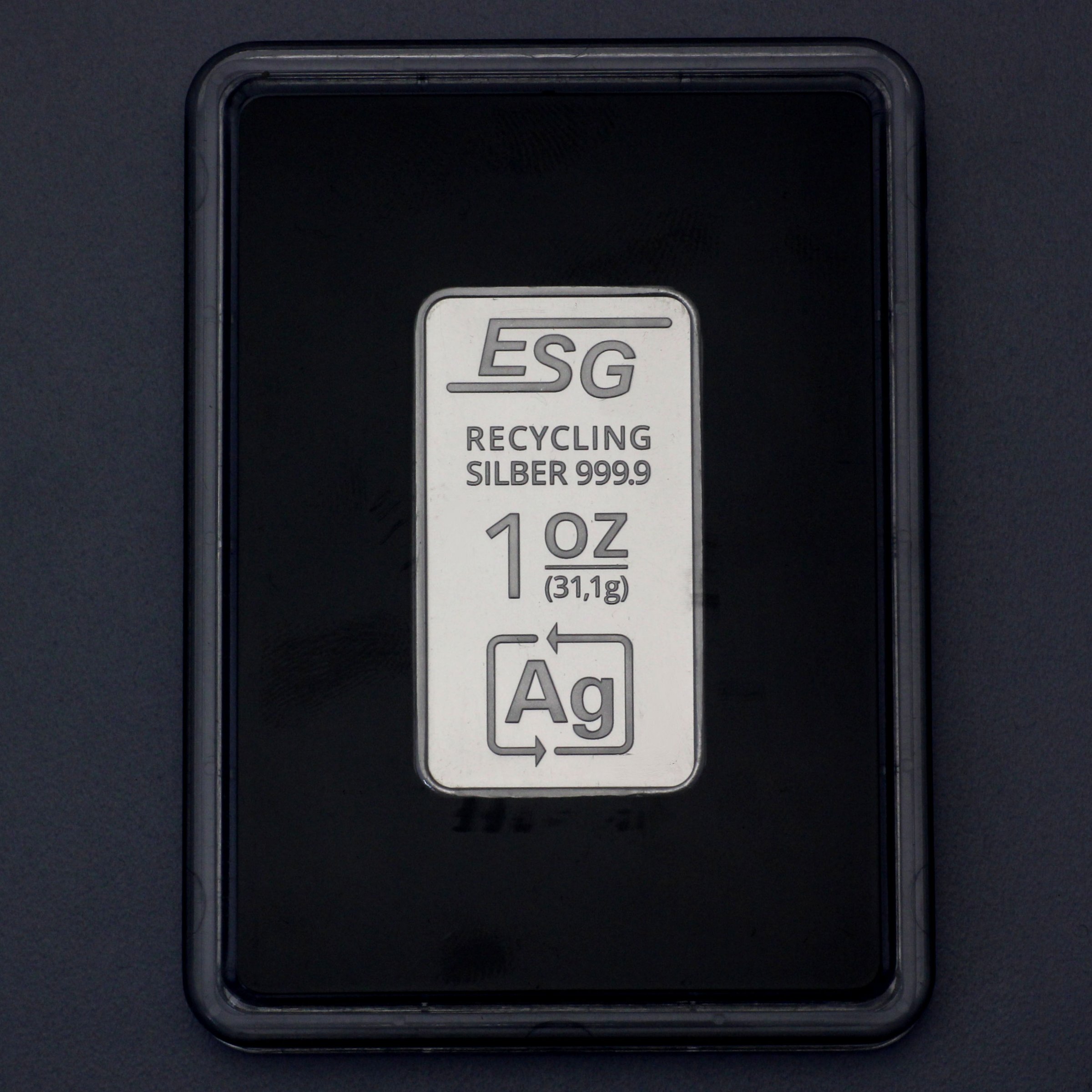 Silberbarren 1oz "With Love" ESG - Detailansicht 4