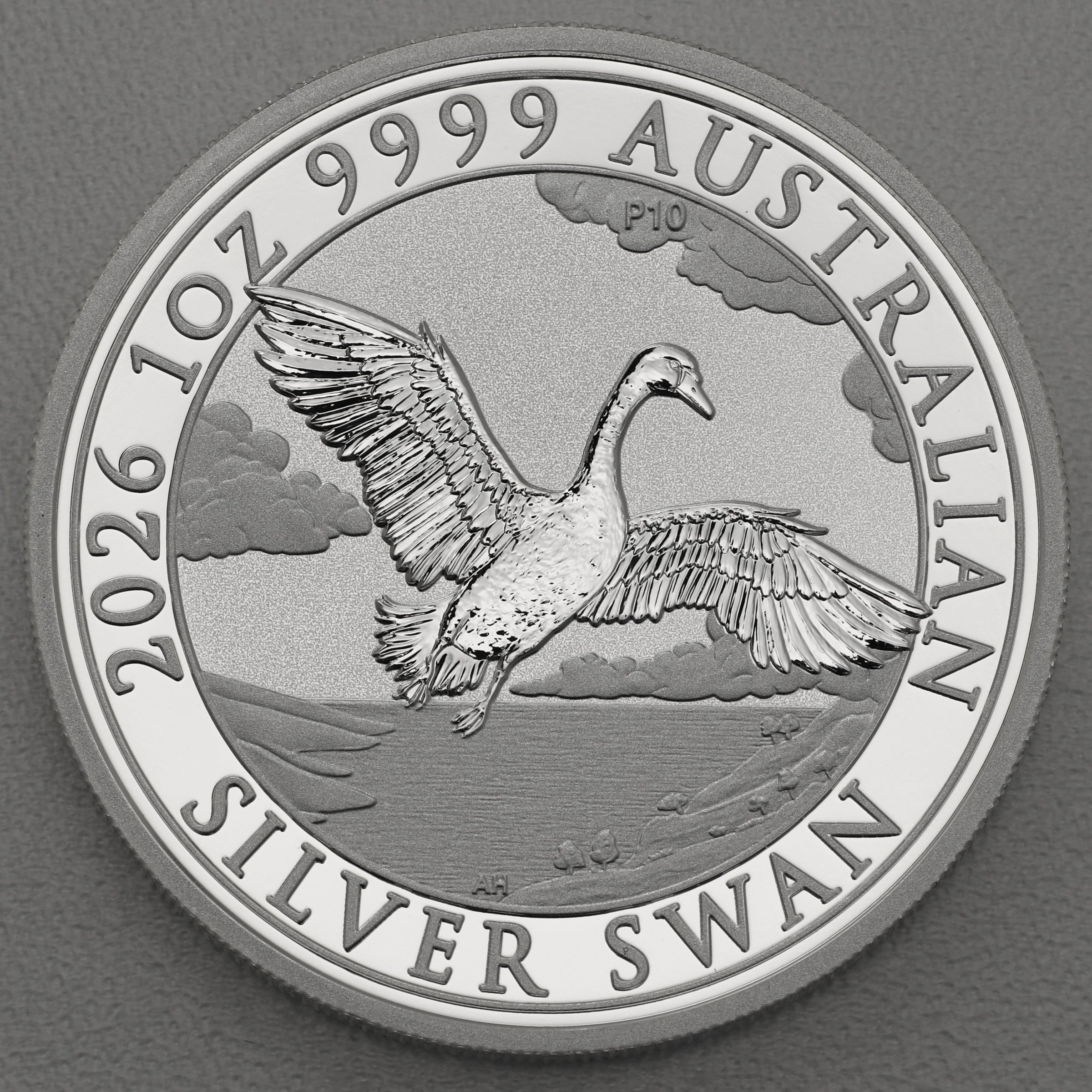 Silbermünze 1oz "Schwan" 2026 (Australien) - Hauptansicht