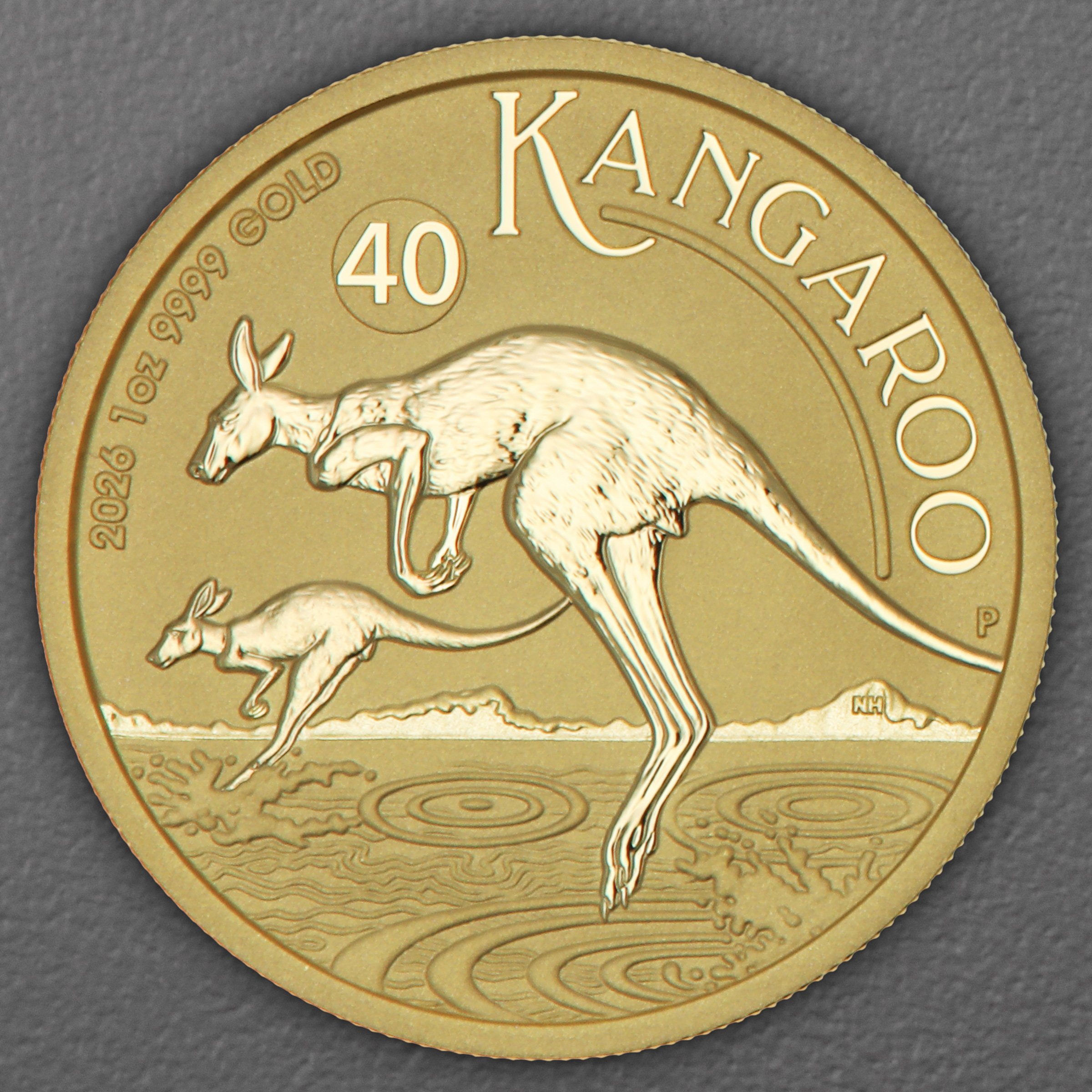 Goldmünze 1oz "Känguru" aktueller Jahrgang (Australien) - Hauptansicht