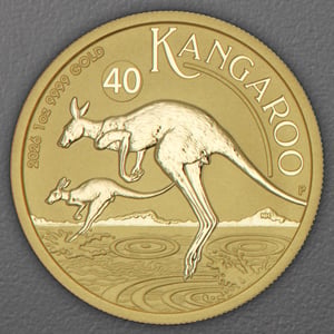 Goldmünze 1oz "Känguru" aktueller Jahrgang (Australien) - Hauptansicht