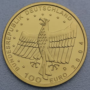 Goldmünze 100 Euro "Bamberg" 2004 Unesco-Weltkulturerbe (Deutschland) - Miniaturansicht 2