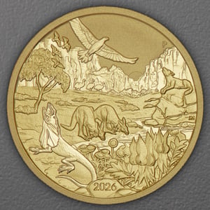 Goldmünze 1oz "The Outback" 2026 Wonders of Australia (Australien) - Hauptansicht