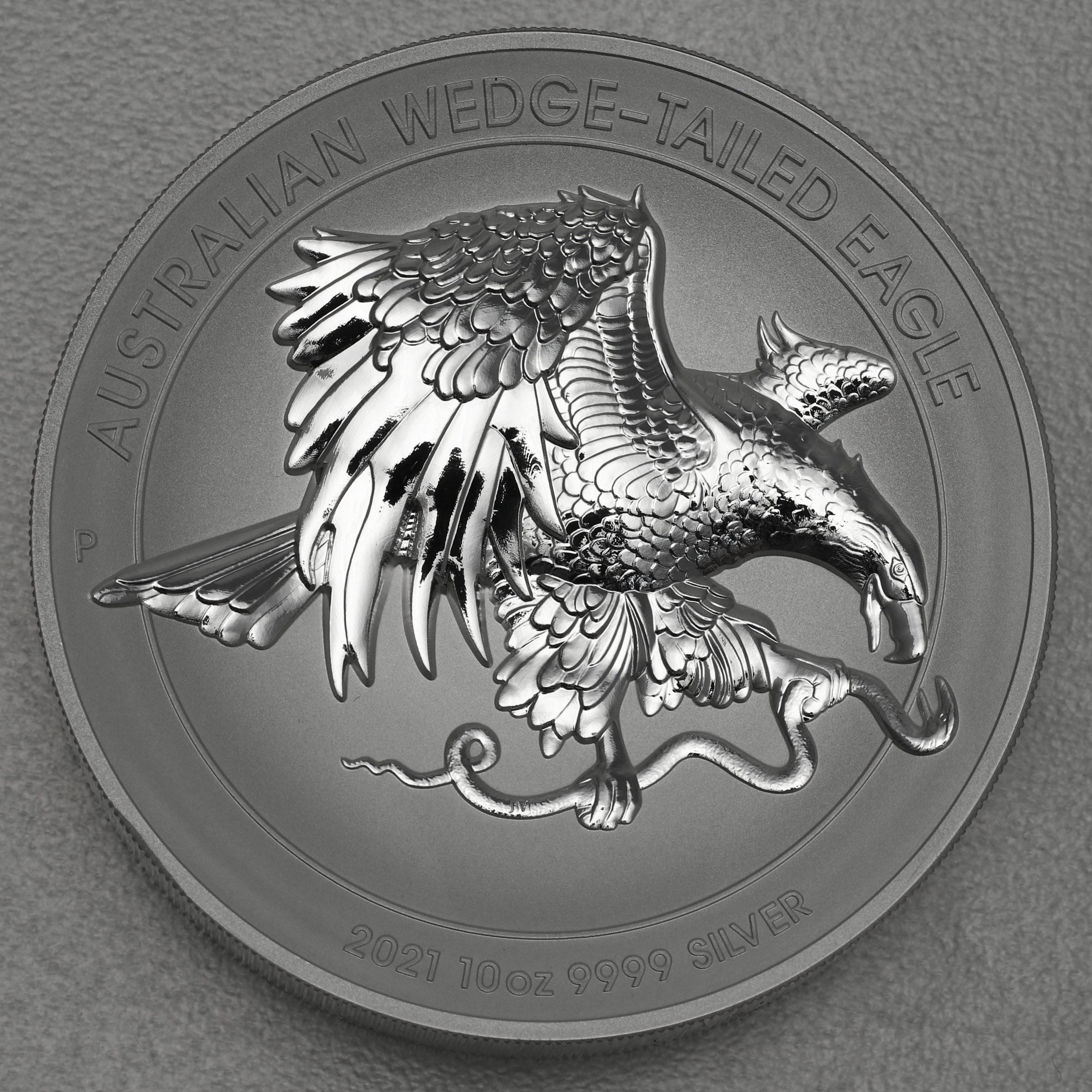 Silbermünze 10oz "Wedge-tailed Eagle" 2021 (Reverse PP/UHR) (Australien) - Hauptansicht