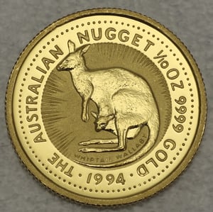 Goldmünze 1/10oz "Känguru" 1994 Australian Nugget (Australien) - Hauptansicht