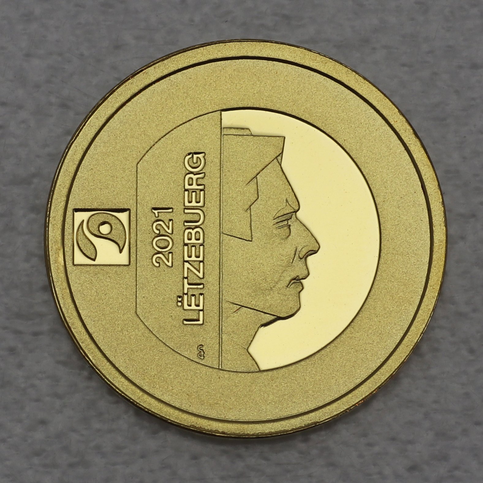 Goldmünze "10 Euro 2021" Melusina (Luxemburg) - Detailansicht 1