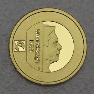 Goldmünze "10 Euro 2021" Melusina (Luxemburg) - Miniaturansicht 2