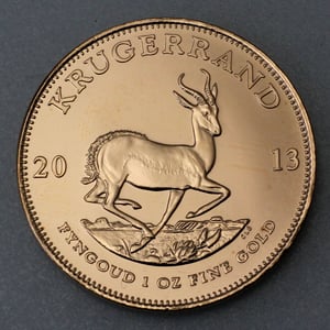 Goldmünze 1oz "Krügerrand" verschiedene Jahrgänge (Südafrika) - Miniaturansicht 4