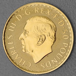 Goldmünze 1/2oz "Britannia" 2023 Charles III. (Großbritannien) - Miniaturansicht 2