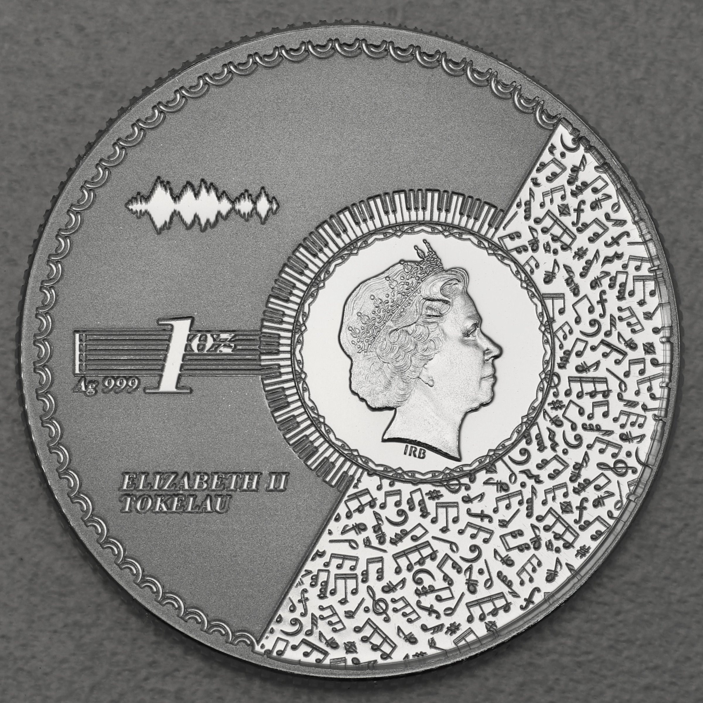 Silbermünze 1oz "Vivat Humanitas" 2021 (Tokelau) - Detailansicht 1