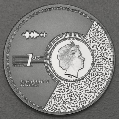 Silbermünze 1oz "Vivat Humanitas" 2021 (Tokelau) - Miniaturansicht 2