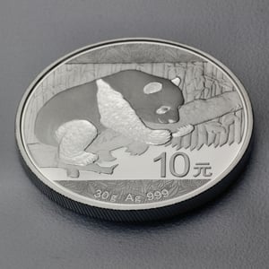 Silbermünze 30g "Panda" 2016 (China) - Miniaturansicht 4