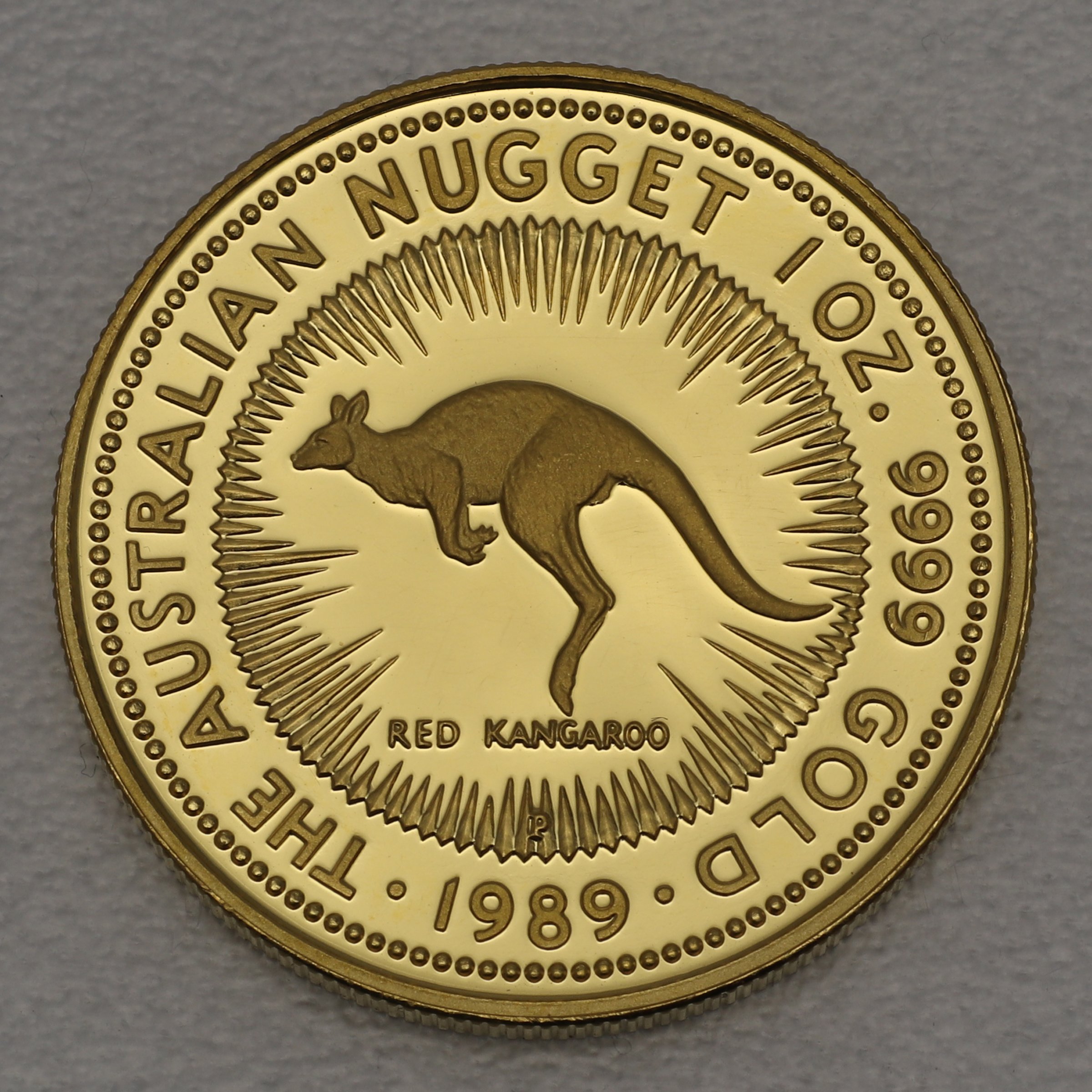 Goldmünze 1oz "Känguru" 1989 (PP) Australian Nugget (Australien) - Hauptansicht