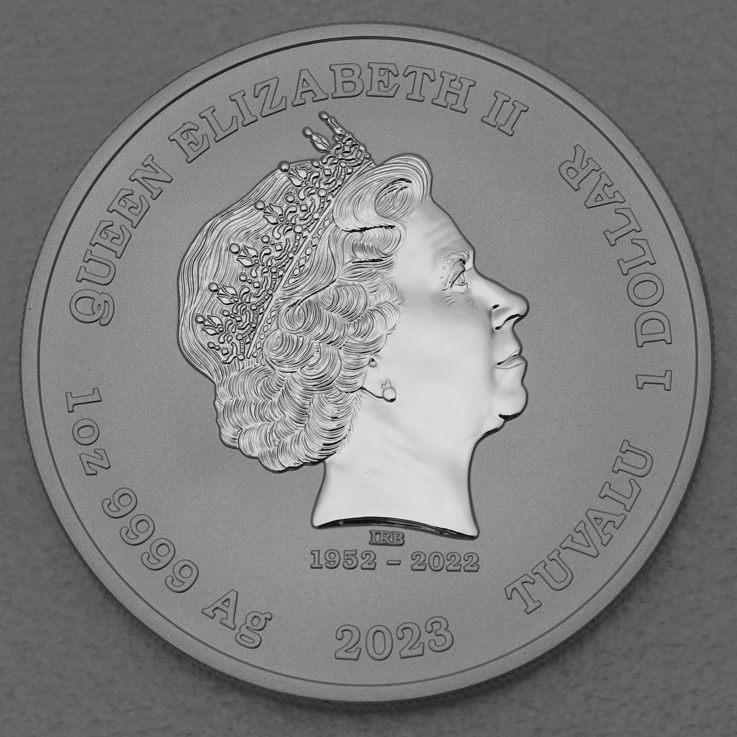 Silbermünze 1oz "Ares" 2023 Gods of Olympus (Tuvalu) - Detailansicht 1