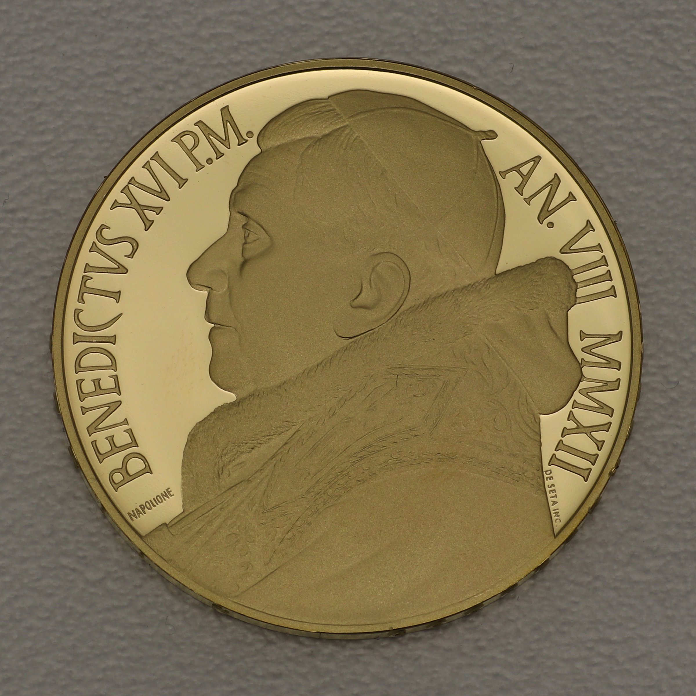 Goldmünze "100 Euro - 2012" Madonna di Foligno (Vatikanstadt) - Detailansicht 1